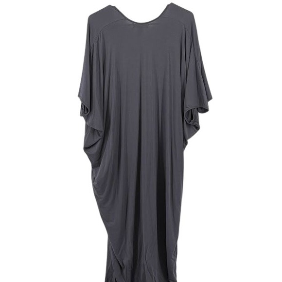 Barefoot‎ Dreams Luxe Milk Jersey Cafton Dark Gray Loungewear Sleepwear Size OS - Picture 5 of 5